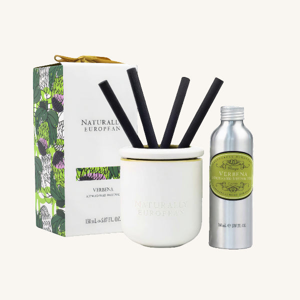 Naturally European Ceramic Diffuser with 4 Reeds 150 ml