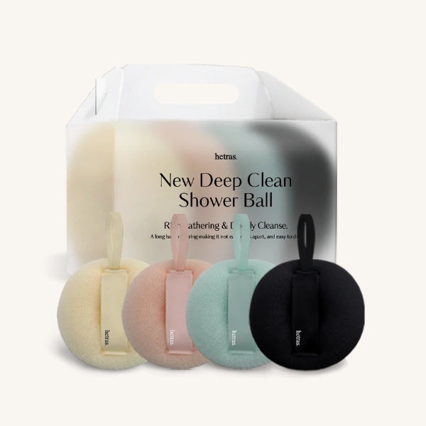 Hetras New Deep Clean Shower Ball 4 Unidades